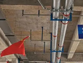 镇平管廊支架的安装方法